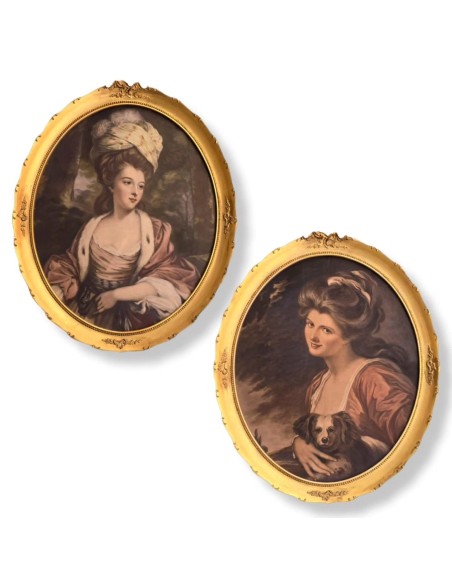 LADY HAMILTON & LADY SOMERSET