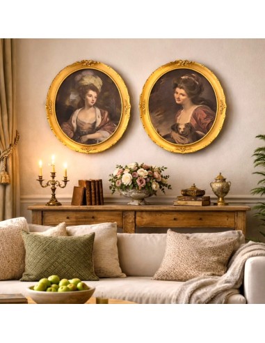 LADY HAMILTON & LADY SOMERSET