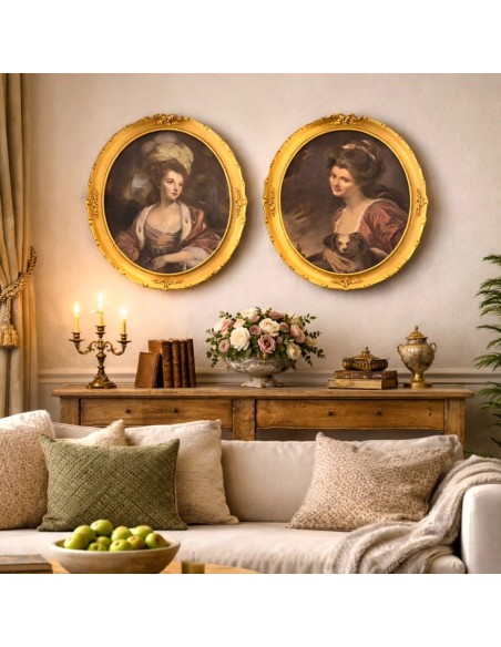 LADY HAMILTON & LADY SOMERSET