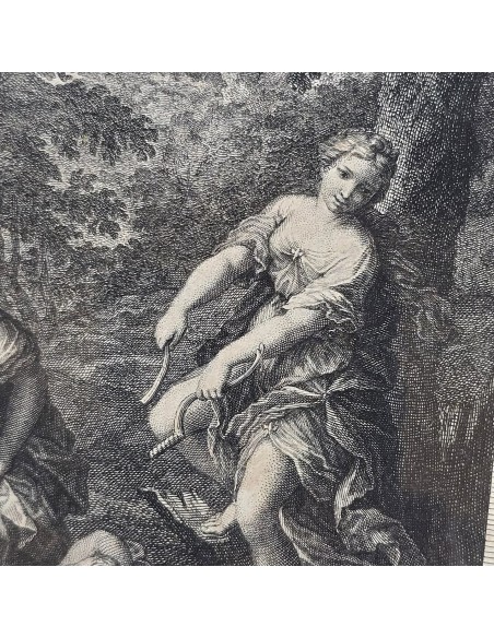 AMORINI DISARMATI DALLE NINFE DI DIANA