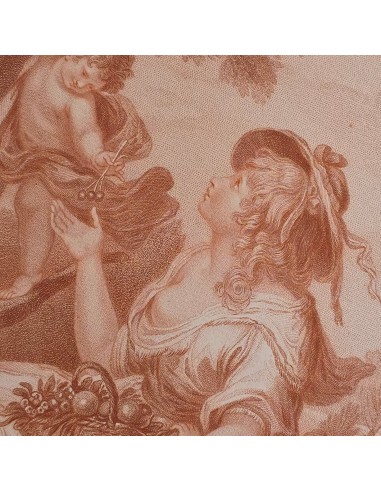CERES e POMONA IN VETRO EGLOMISÈ