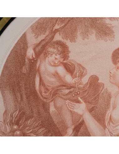CERES e POMONA IN VETRO EGLOMISÈ