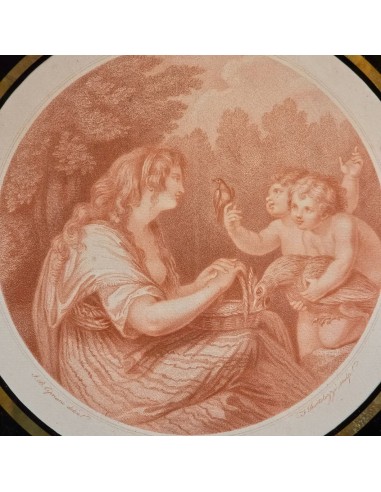CERES e POMONA IN VETRO EGLOMISÈ