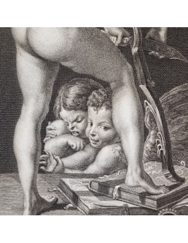 CUPIDO INTAGLIA IL SUO ARCO