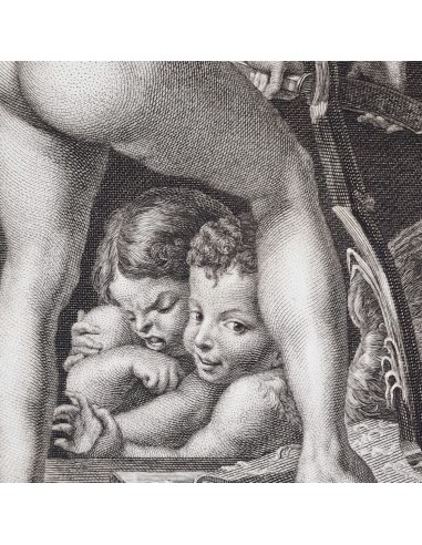 CUPIDO INTAGLIA IL SUO ARCO