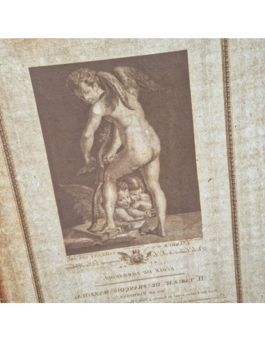 CUPIDO INTAGLIA IL SUO ARCO