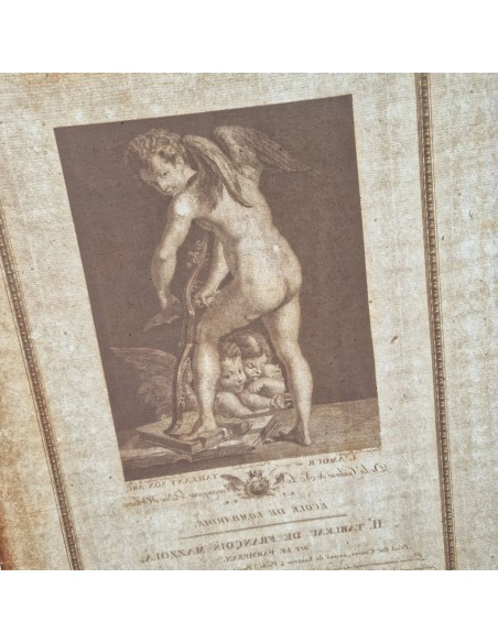 CUPIDO INTAGLIA IL SUO ARCO