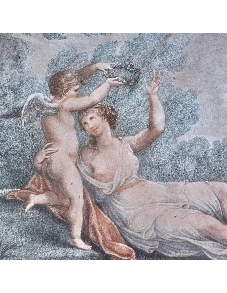 CUPIDO e PSICHE - VENERE INCORONATA DA CUPIDO