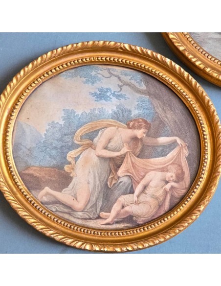 CUPIDO e PSICHE - VENERE INCORONATA DA CUPIDO