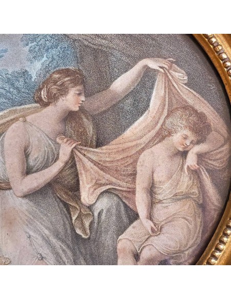 CUPIDO e PSICHE - VENERE INCORONATA DA CUPIDO
