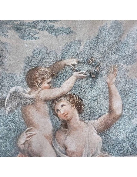 CUPIDO e PSICHE - VENERE INCORONATA DA CUPIDO