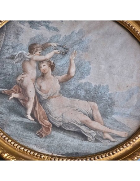 CUPIDO e PSICHE - VENERE INCORONATA DA CUPIDO