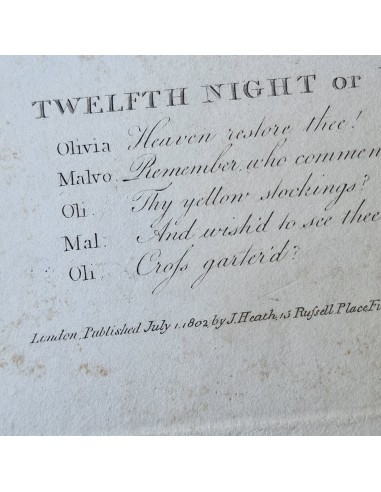 TWELFTH NIGHT...SHAKESPEARE