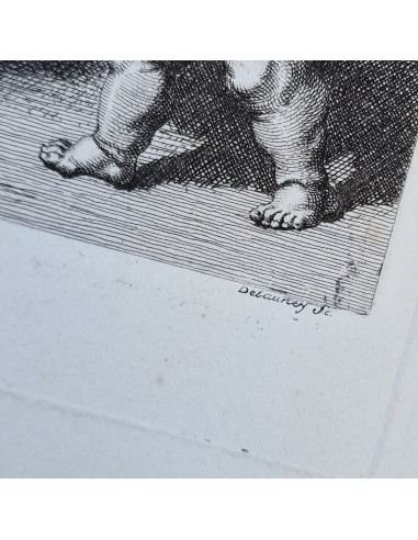 PUTTI CON FESTONI DI FRUTTA