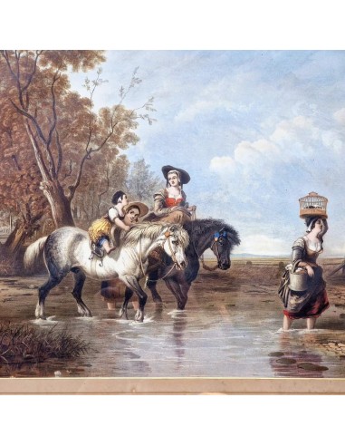 RETURNING FROM MARKET