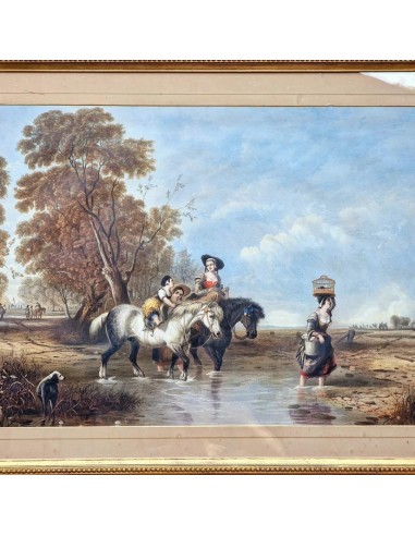 RETURNING FROM MARKET