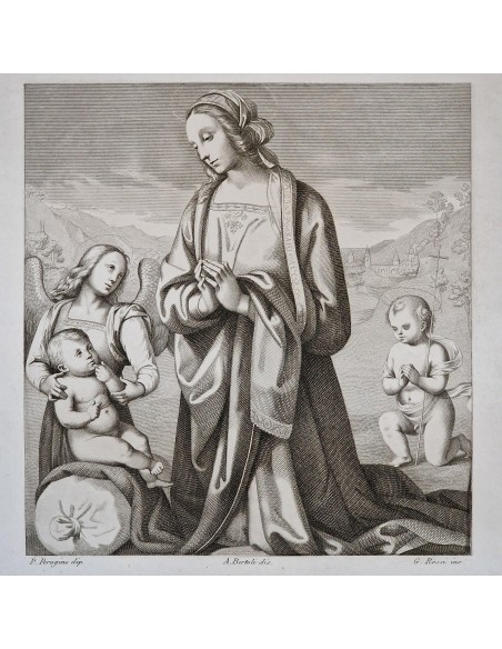 LA VERGINE ADORA IL S. BAMBINO
