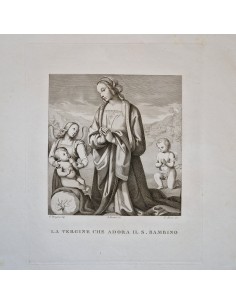 LA VERGINE ADORA IL S. BAMBINO 2