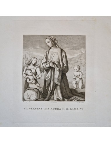 LA VERGINE ADORA IL S. BAMBINO