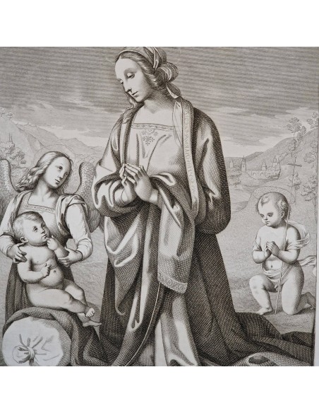 LA VERGINE ADORA IL S. BAMBINO