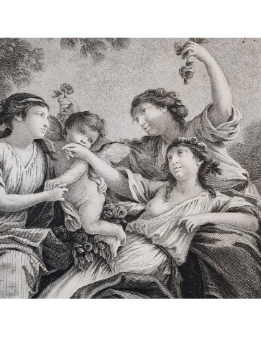 CUPIDO CON LE TRE GRAZIE