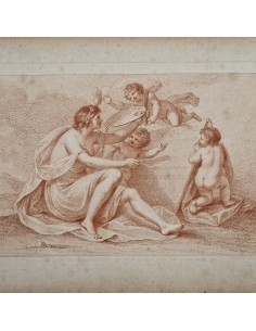 ALLEGORIA DEL DISEGNO CON PUTTI