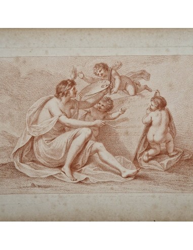 ALLEGORIA DEL DISEGNO CON PUTTI