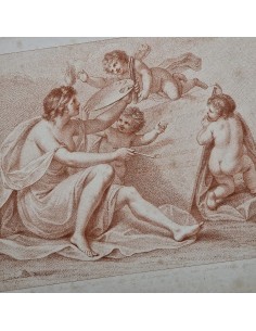 ALLEGORIA DEL DISEGNO CON PUTTI 2