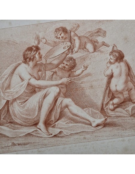 ALLEGORIA DEL DISEGNO CON PUTTI