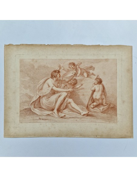 ALLEGORIA DEL DISEGNO CON PUTTI