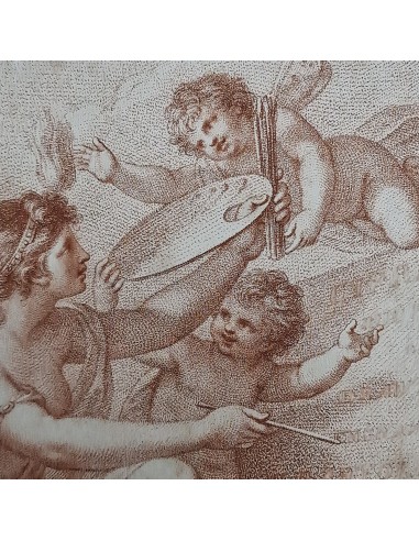 ALLEGORIA DEL DISEGNO CON PUTTI