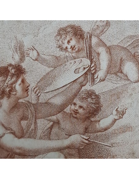 ALLEGORIA DEL DISEGNO CON PUTTI