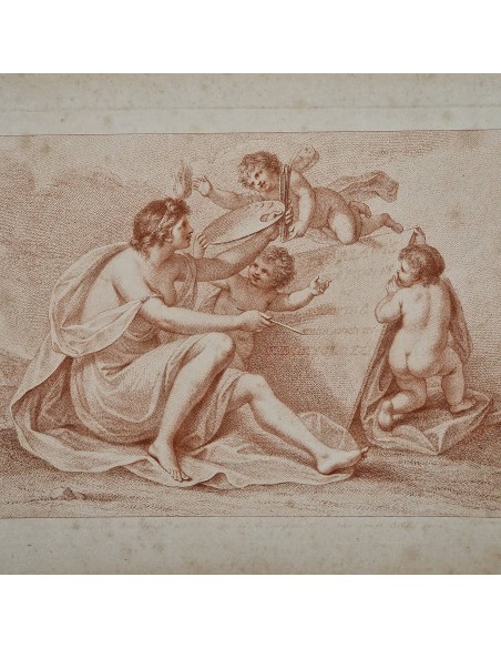 ALLEGORIA DEL DISEGNO CON PUTTI