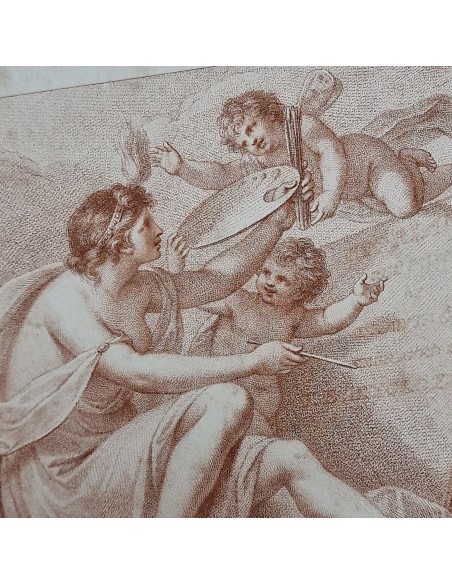 ALLEGORIA DEL DISEGNO CON PUTTI