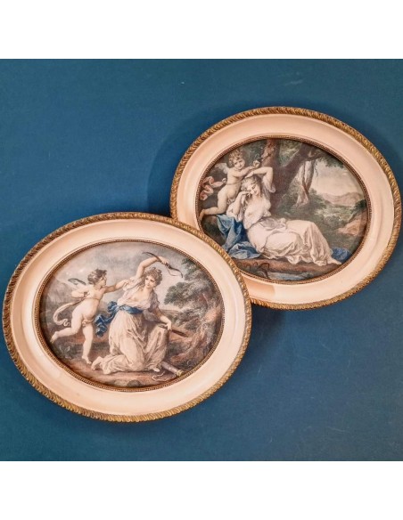 CUPIDO ed EUFROSINE, CUPIDO e AGLAIA