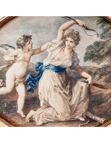 CUPIDO ed EUFROSINE, CUPIDO e AGLAIA