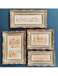 SERIE FREGI e ORNAMENTI CON PUTTI
