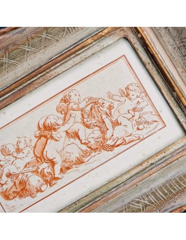 SERIE FREGI e ORNAMENTI CON PUTTI