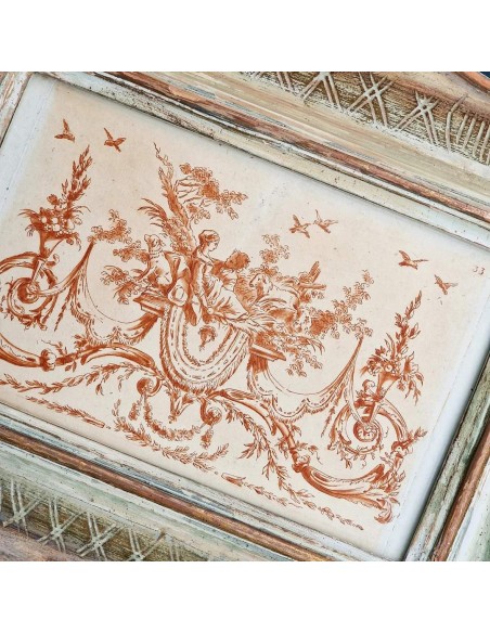 SERIE FREGI e ORNAMENTI CON PUTTI