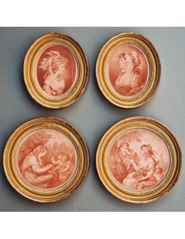 SERIE 4 SANGUIGNE BARTOLOZZI