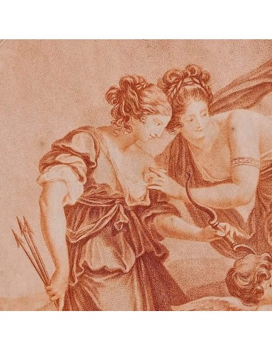 CUPIDO DISARMATO DALLE GRAZIE