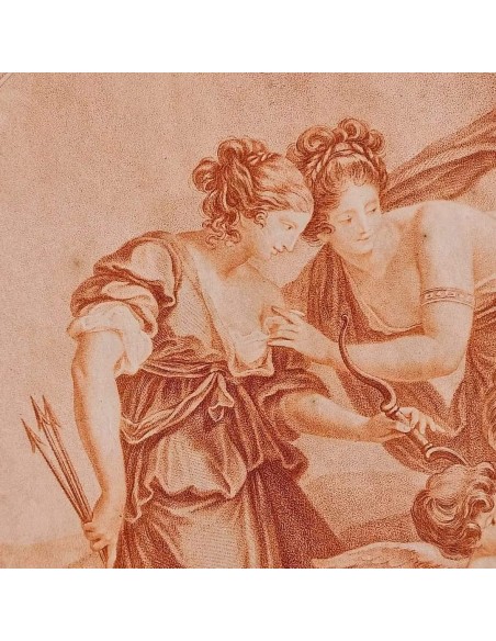 CUPIDO DISARMATO DALLE GRAZIE