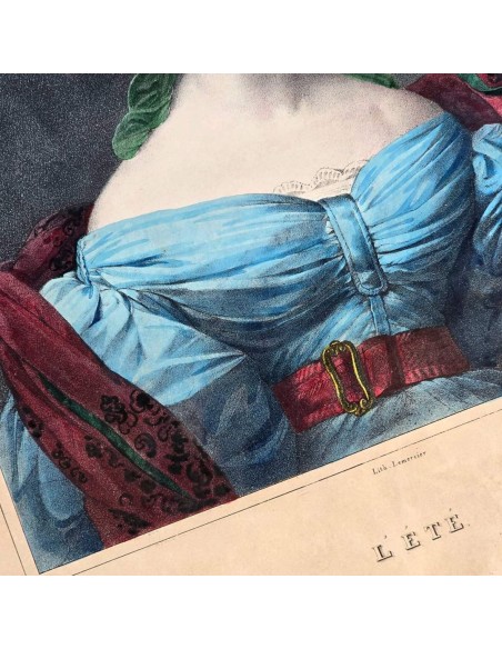 LE QUATTRO STAGIONI CON NODO D'AMORE