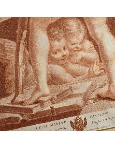CUPIDO INTAGLIA L'ARCO