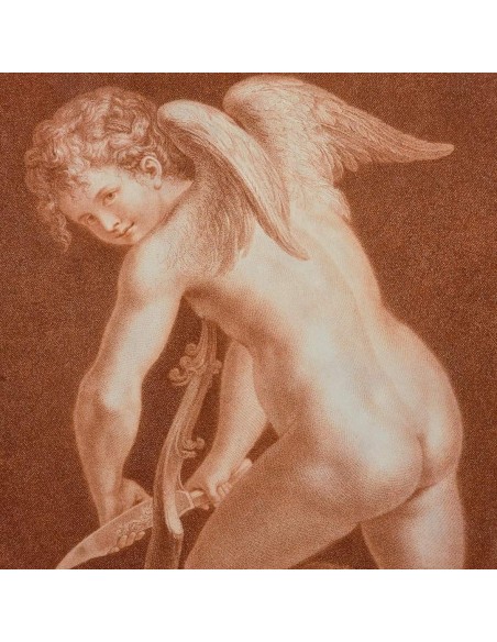 CUPIDO INTAGLIA L'ARCO