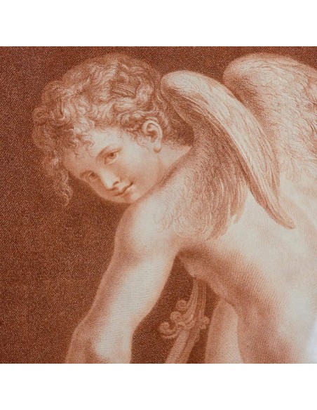 CUPIDO INTAGLIA L'ARCO