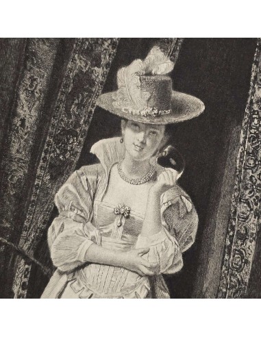 DONNA CON LEVRIERO
