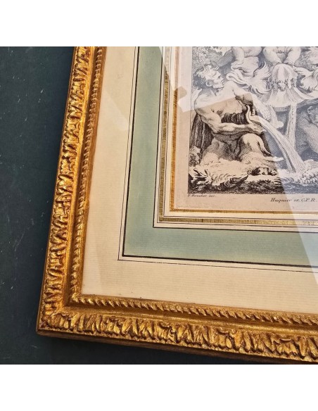 FONTANA CON PUTTI, DELFINI E TRITONE