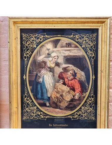 LITOGRAFIE FONDO NERO E ORO