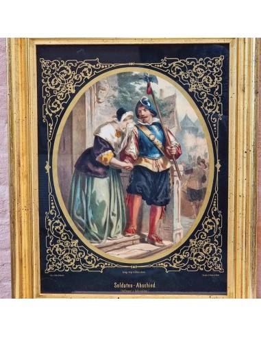 LITOGRAFIE FONDO NERO E ORO